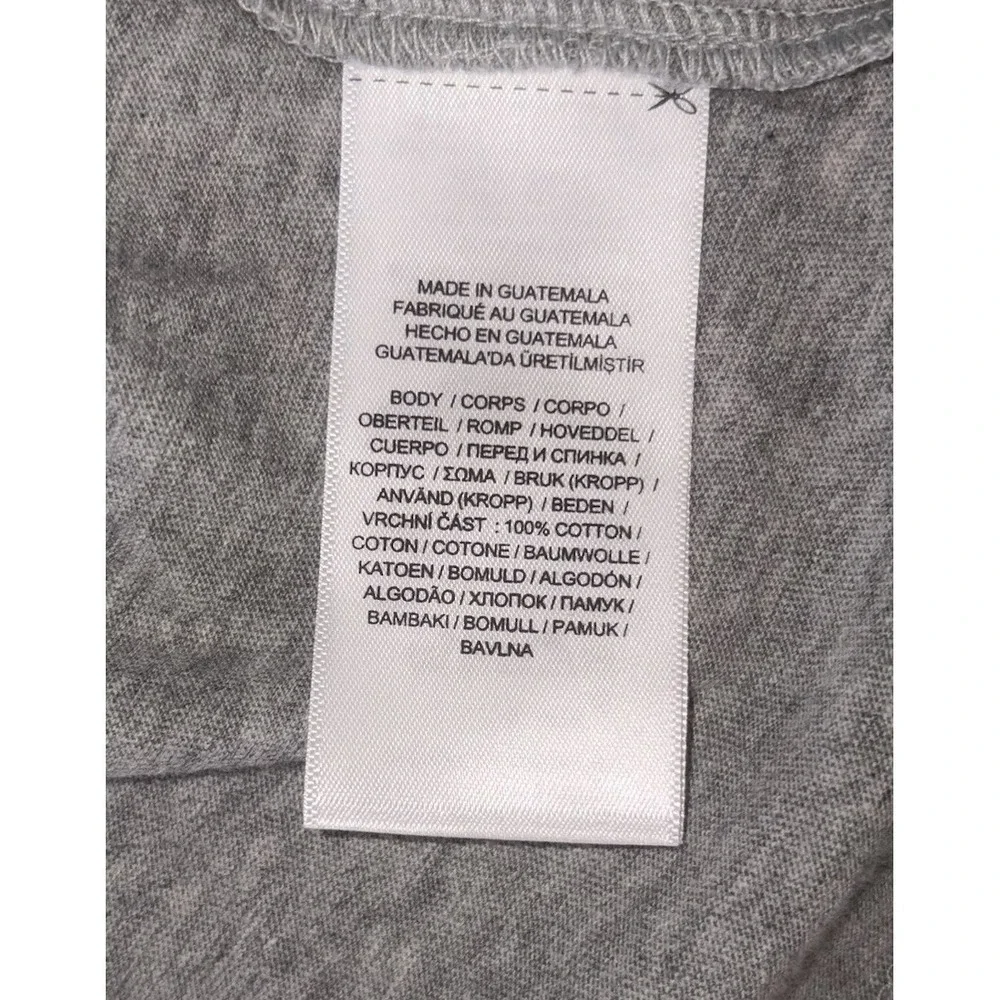 New Polo Ralph Lauren Big Spell Out Graphic Logo T-Shirt 2XB 2XL Big Gray‎ Pony